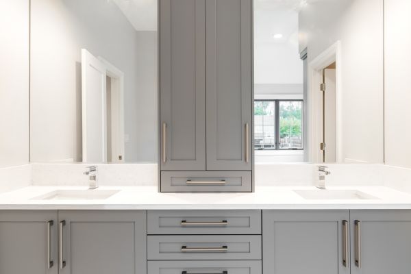 Bathroom Cabinet Refacing in Bastrop