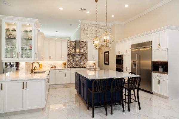 Kitchen Island Construction in Bastrop