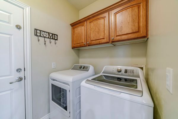 Laundry Cabinet Installation in Bastrop