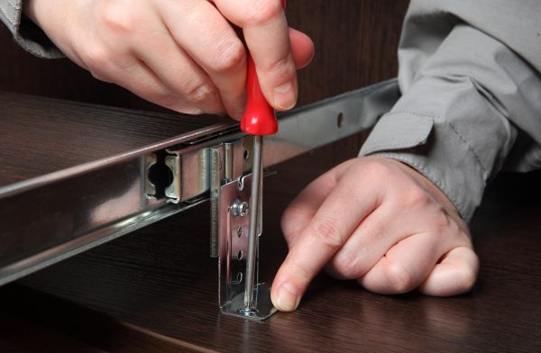 Drawer Track Installation in Bastrop
