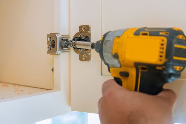 Cupboard Door Hinge Repair in Bastrop