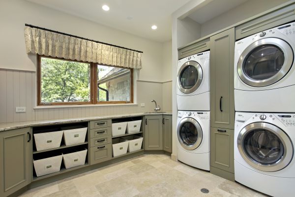 Laundry Storage Installation in Bastrop