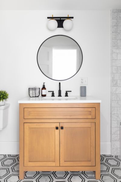 Custom Vanity Installation in Bastrop
