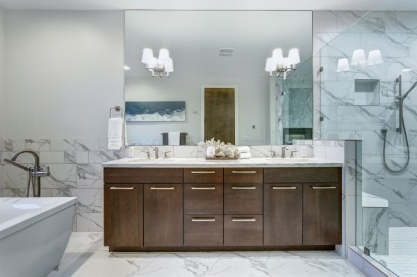 Bathroom Storage Installation in Bastrop